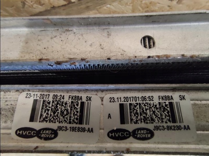 фото №13, Радиаторов воды кондиционера jaguar e-pace 2.0d