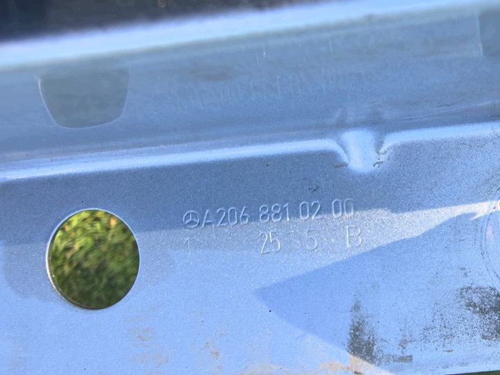 фото №10, Mercedes c klasa 206 крыло правое перед