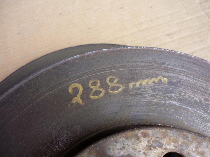 фото №16, Тормоза перед зажимы + диски / seat altea leon ii vw golf v / 288mm