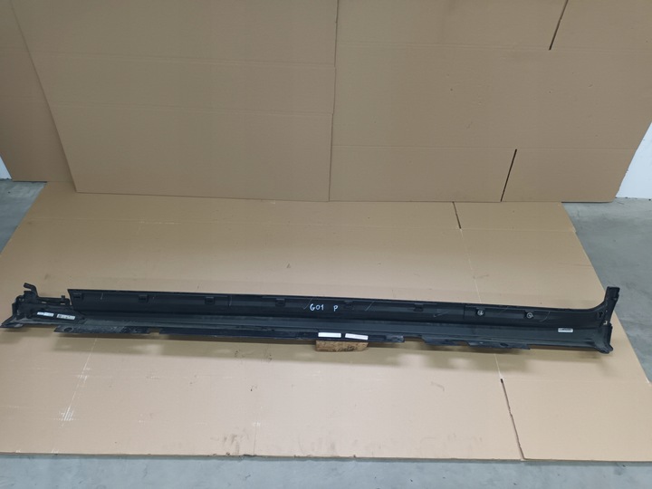 фото №10, Планка пороговая правая bmw g01 x3 / g02 x4 порог правый м-пакет