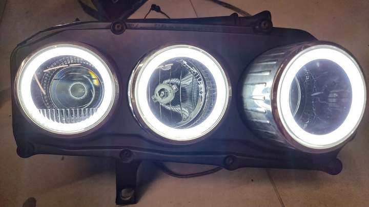 фото №11, Лампы фары alfa romeo 159 brera h7 al кольца drl поворот