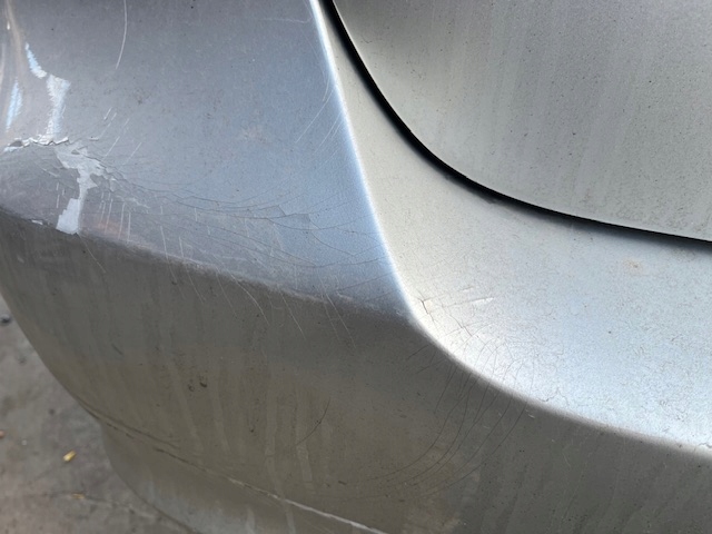 фото №8, Bmw 3 e90 бампер задний 08-12 4d e90 fl 354/7 титан серебро металлик