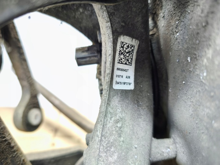 фото №9, Поворотна опора ричаги ступиця праве зад audi a4 b9 a5 8w 8w0505432t 8w0505460f