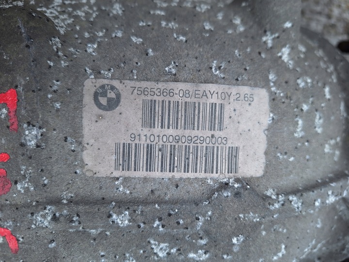 фото №9, Bmw 5 f10 10-14 задня вісь балка міст 535 дизель 7565366 2.65