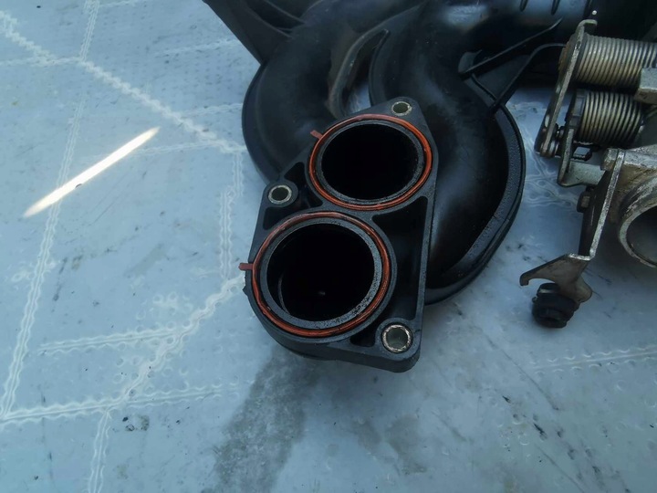 фото №5, Колектор впускний всмоктуючий дросельна заслінка bmw 3 e46 m43b19tu m43 1.9 оригінальний номер