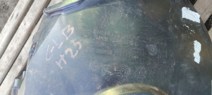 фото №9, Підкрилок mercedes gla / glb x247 лівий перед a2478840100