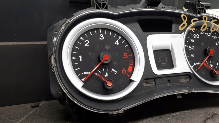 фото №9, 8200821001d спидометр приборы renault clio iii