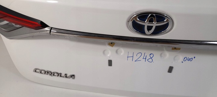 фото №8, Toyota corolla e21 sedan крышка багажника 040 h248