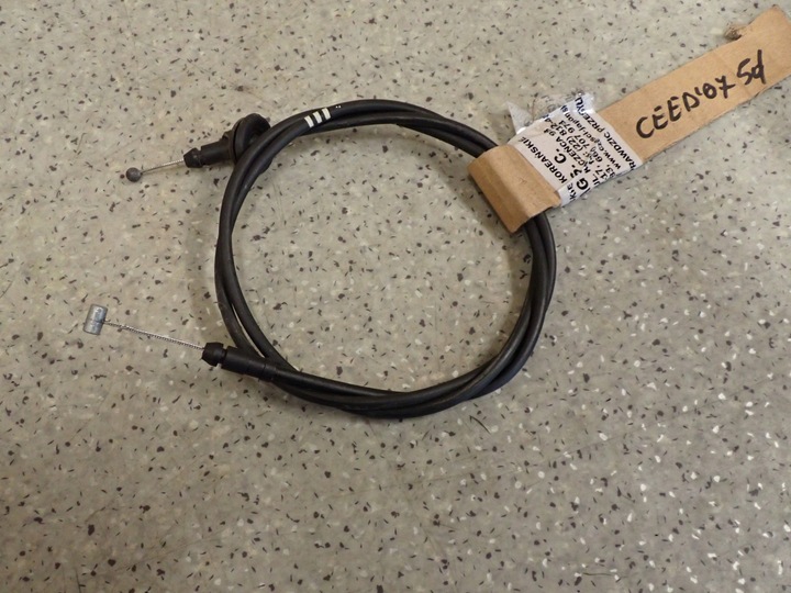 фото №5, Kia ceed i hb універсал 09-12 трос відкривання капота