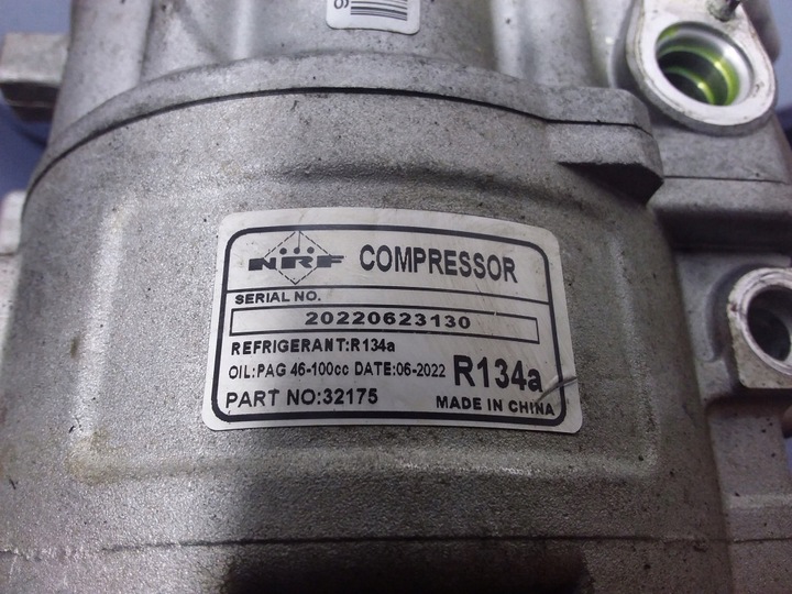 фото №7, Mercedes w168 a170 1.7 cdi компресор кондиціонера nrf 32175