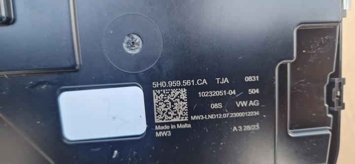 фото №5, Лампа стеля golf 8 viii 5h0959561ca оригінал нова