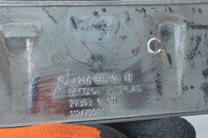 фото №7, Планка хром бампера зад mercedes b клас w246 a2468850011