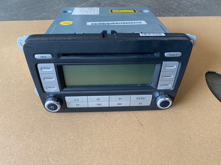 фото №1, Vw golf v 03-08 радіо cd код 1k0035186r