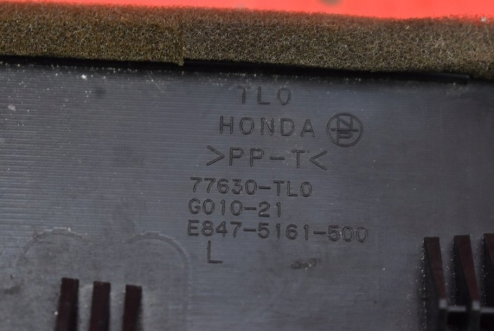 фото №7, Решітка повітропровід ліва 77630-tl0-g010-21 honda accord 8 viii 07-11