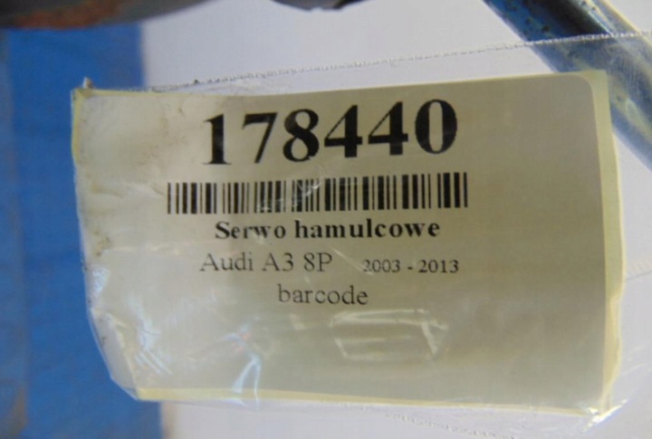 фото №5, Audi a3 8p рестайлінг підсилювач гальмівні