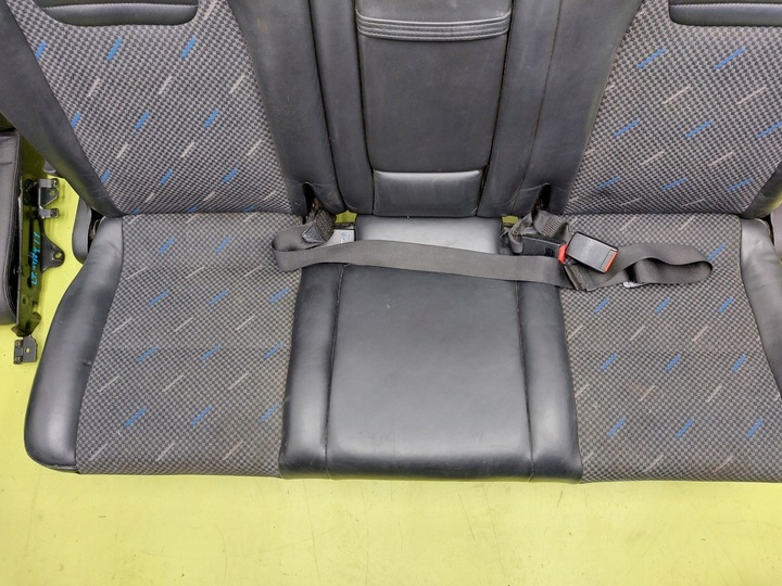 фото №13, Сидіння комплект opel zafira a i 1999-2005 recaro обшивки напівшкіра opc