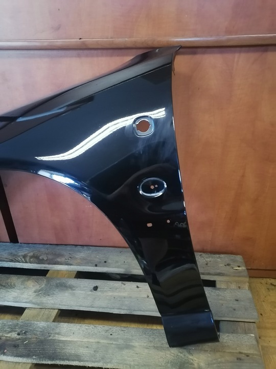 фото №2, Крило лівий перед audi a4 b5 дорестайлінг ly9b з отвір na емблема