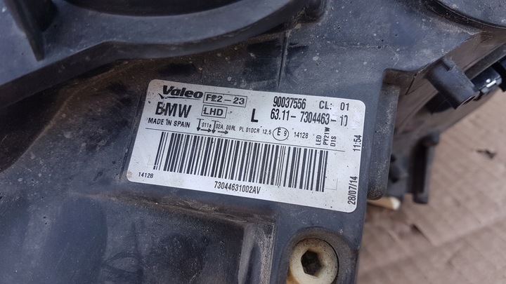 фото №12, Лампа перед ліва bmw 2 f22 f23 bi-xenon некерований