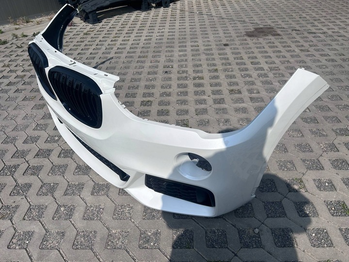 фото №11, Bmw x1 f48 бампер перед переднее комплектный хороший альпийский белый 300 м-пакет