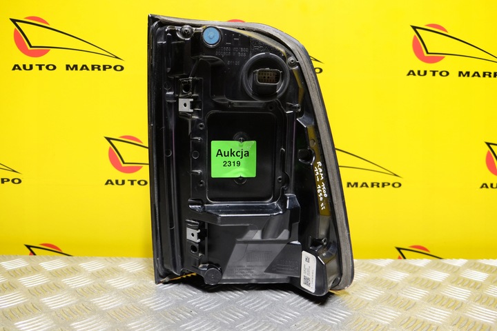 фото №10, Dodge ram 1500 2019- лампа зад левая чёрная led usa