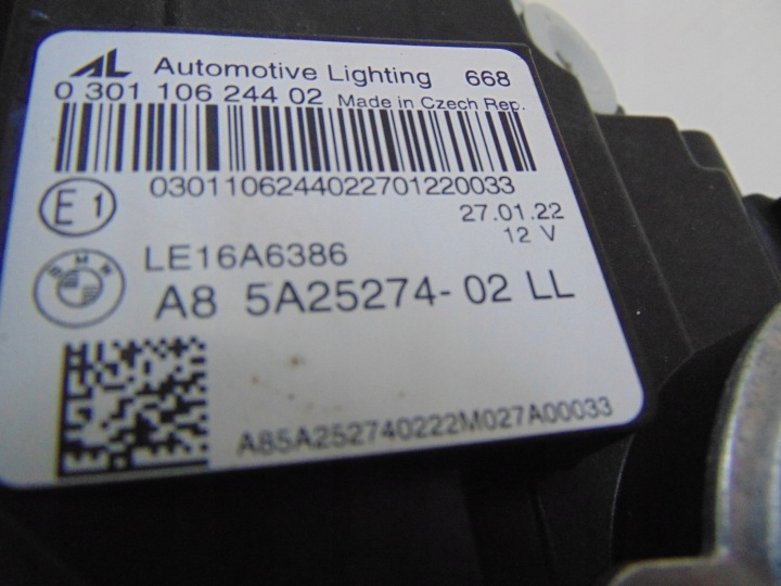 фото №8, Bmw 330d g20 g21 фара передняя правая комплектная now org 5a25274 laser