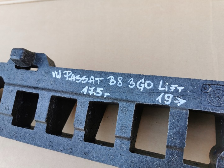 фото №9, Vw passat b8 3g0 рестайлінг 19- абсорбер бампера перед передньої 3g0807251d