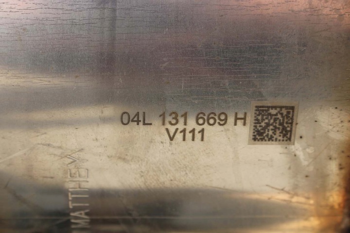 фото №5, Audi каталізатор фільтр частинок твердих dpf 04l131669h 04l131765bp 04l131669