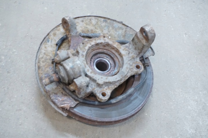 фото №7, Ssangyong rexton ступица поворотный кулак левая 2,7 xdi 10r