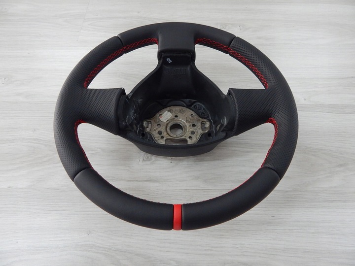 фото №6, Vw golf v caddy passat b6 jetta - кермо obszycie червона nić + стрічка