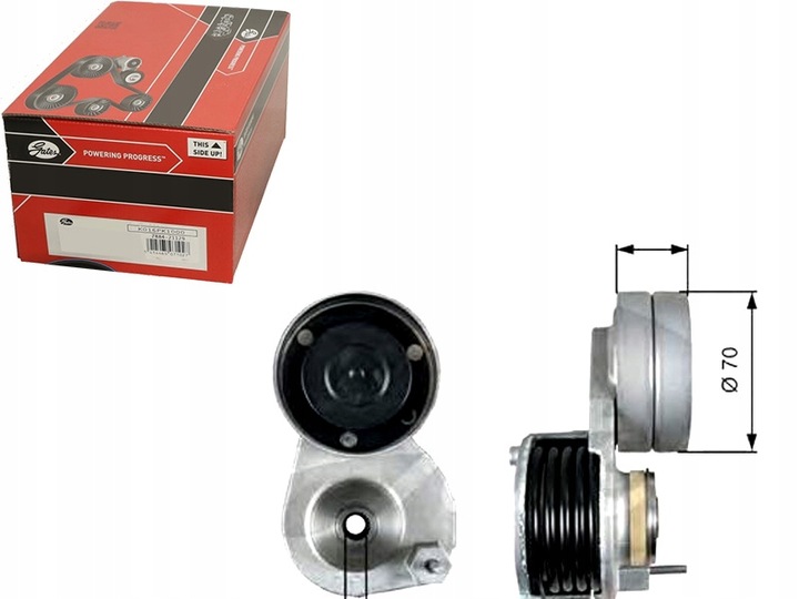 фото №1, Натяжитель ремень многоручьевая daf cf 85 xf 105 mx2