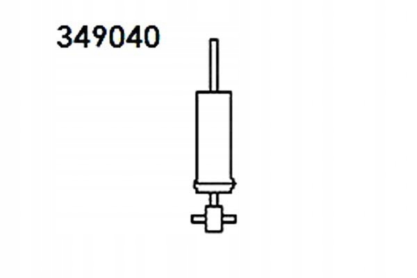 фото №2, Амортизатор citroen зад c-crosser mitsubishi outla