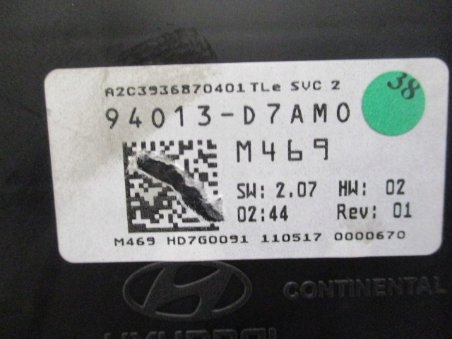 фото №12, Hyundai tucson ii 15- спидометр приборы 94013-d7am0