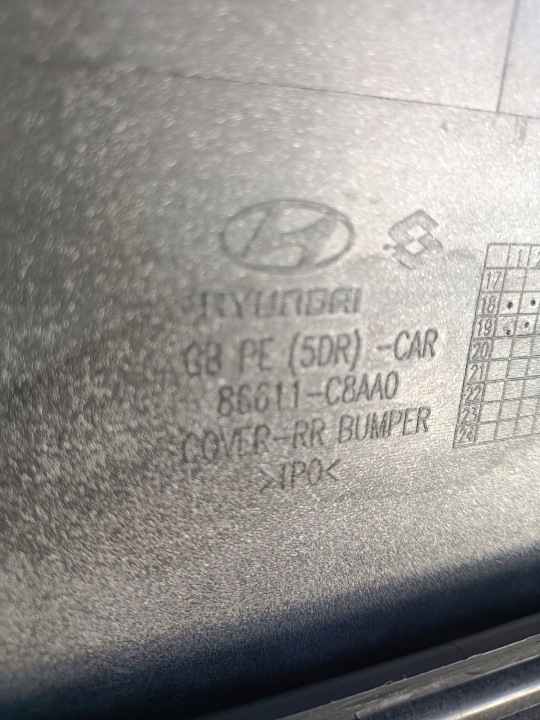 фото №9, Hyundai i20 рестайлинг 18 - 20 бампер задний kielce