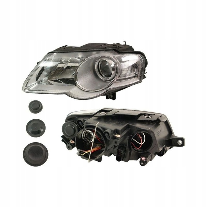 фото №1, Фара лампа лівий vw passat b6 05-10 tyc