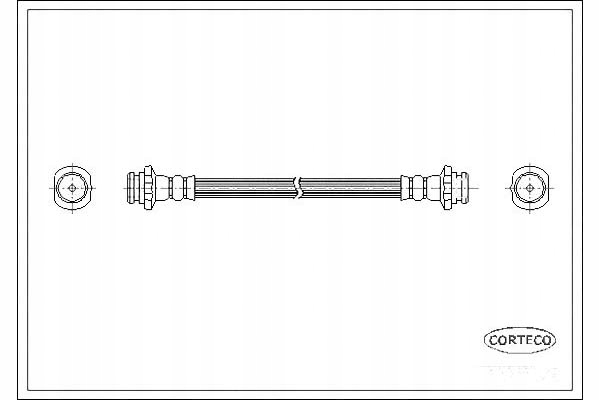 фото №1, Corteco 19033027 шланг гальмівний гнучкий