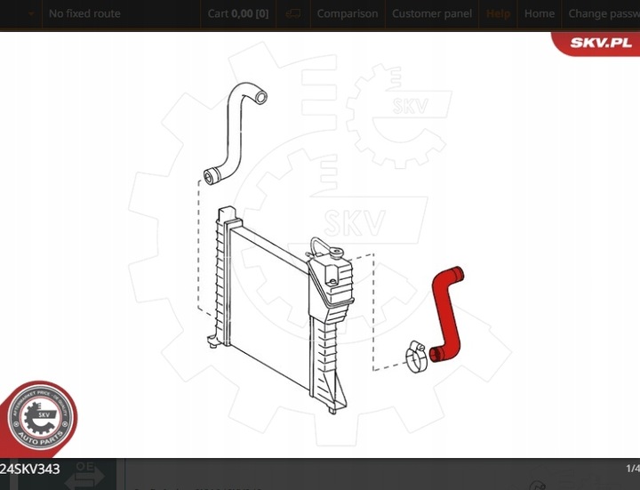 фото №2, Шланг радиатор mercedes sprinter