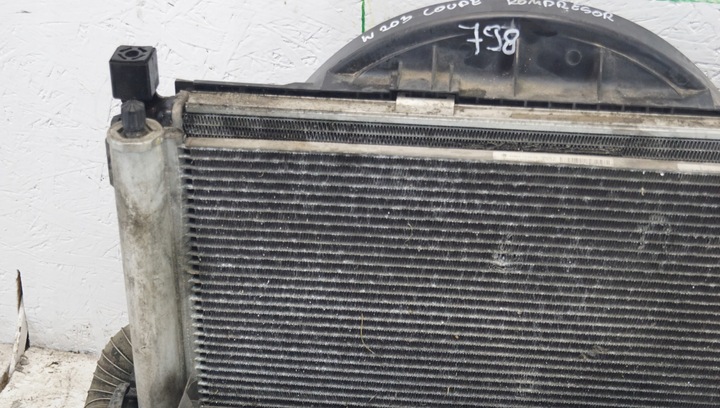 фото №6, Mercedes w203 компрессор комплект радиатор