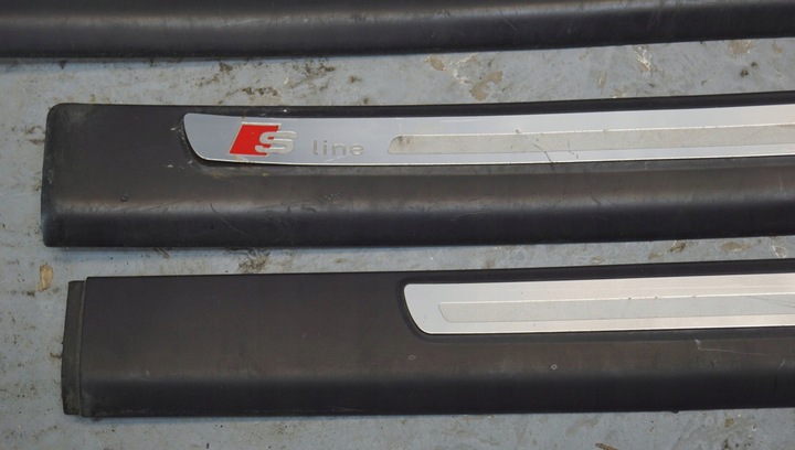 фото №8, Планки накладки порогові audi a6 c6 s-line 4f0853375e комплект p39