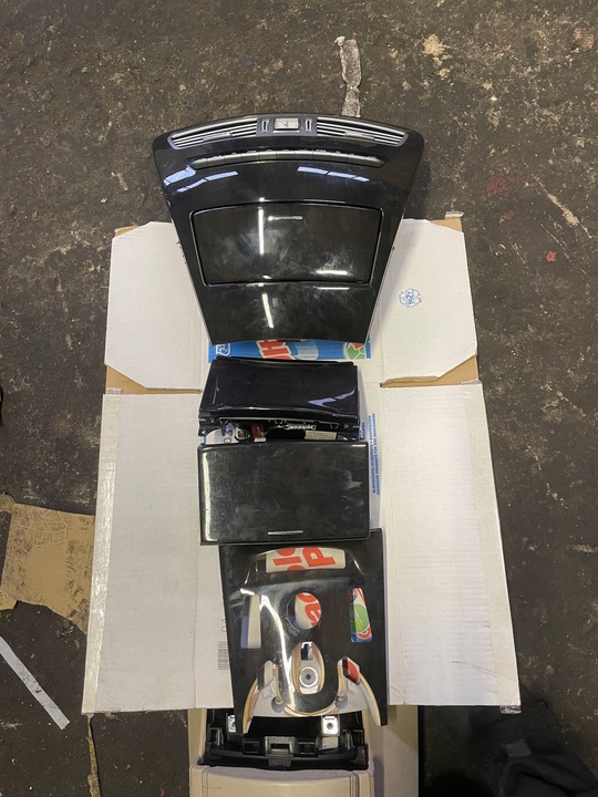 фото №14, Mercedes w216 рестайлінг сидіння шкіра napa дерево темне комплект обшивки tapoicerk