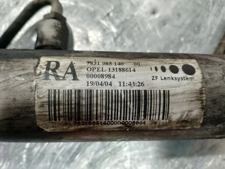 фото №7, Рулевая рейка трансмиссия руль opel astra h 13188614 783198514000 1.7