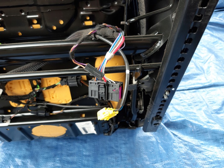 фото №7, Vw golf vi сиденье левый перед велюр с подогревом