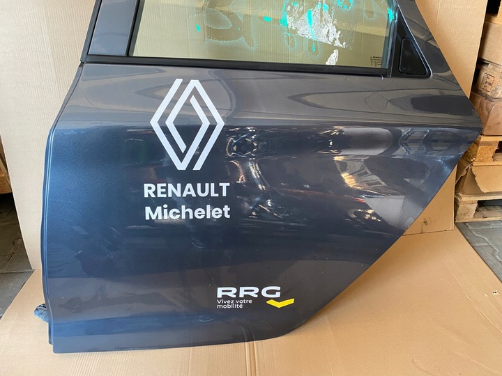 фото №2, Renault zoe рестайлинг новый модель дверь задние левая зад стекло планка замок tekpn