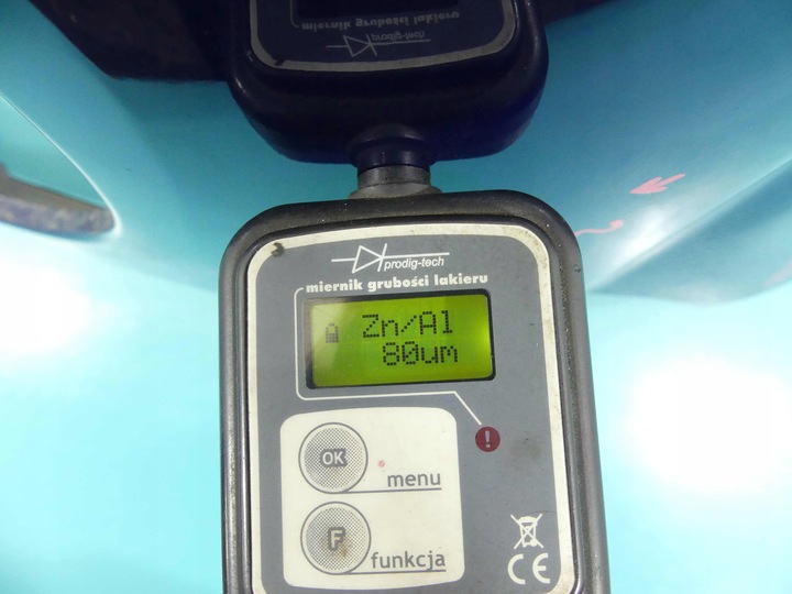 фото №10, Крыло перед левый nissan micra k12 тёмно-синий bw6