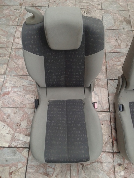 фото №9, Сиденье перед левый + правый + сиденья зад задние renault scenic ii 2 03-09
