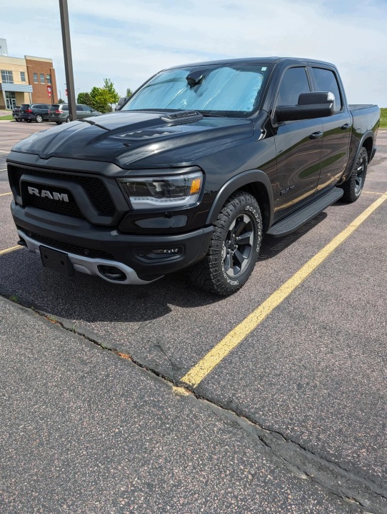 фото №7, Dodge ram 1500 gen 5 2019-2024 пороги градуси бічні стиль trx чорні комплект