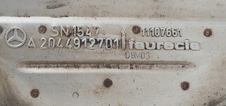 фото №8, Глушник кінцевий вихлоп праві mercedes glk x204