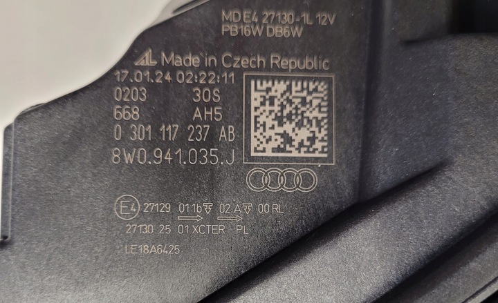 фото №6, Audi a4 rs4 s4 повний led фара лівий matrix лампа 8w0941035j