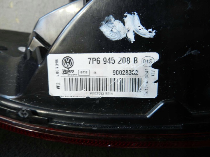 фото №6, Vw touareg ii 7p6 лампа led тёмное правая сторона 7p6945208b