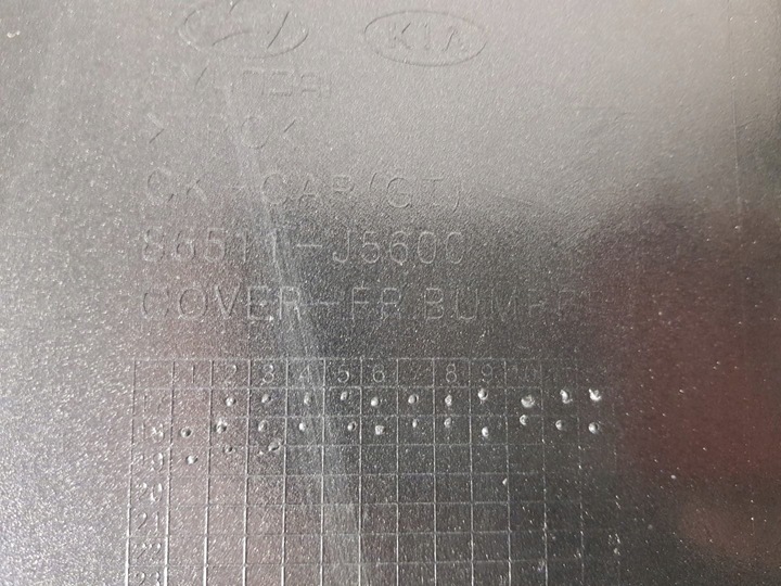 фото №10, Kia stinger gt бампер переднее перед 17-22 86511j5600 хороший