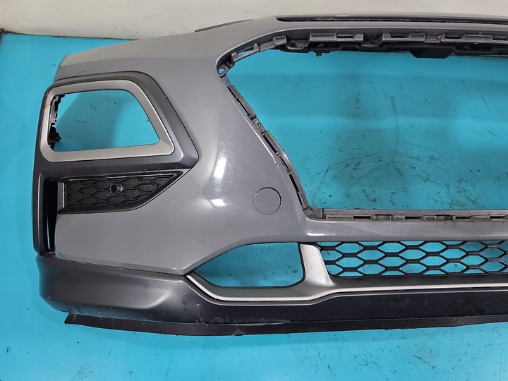 фото №10, Бампер перед hyundai kona i 17-20 сірий r3g